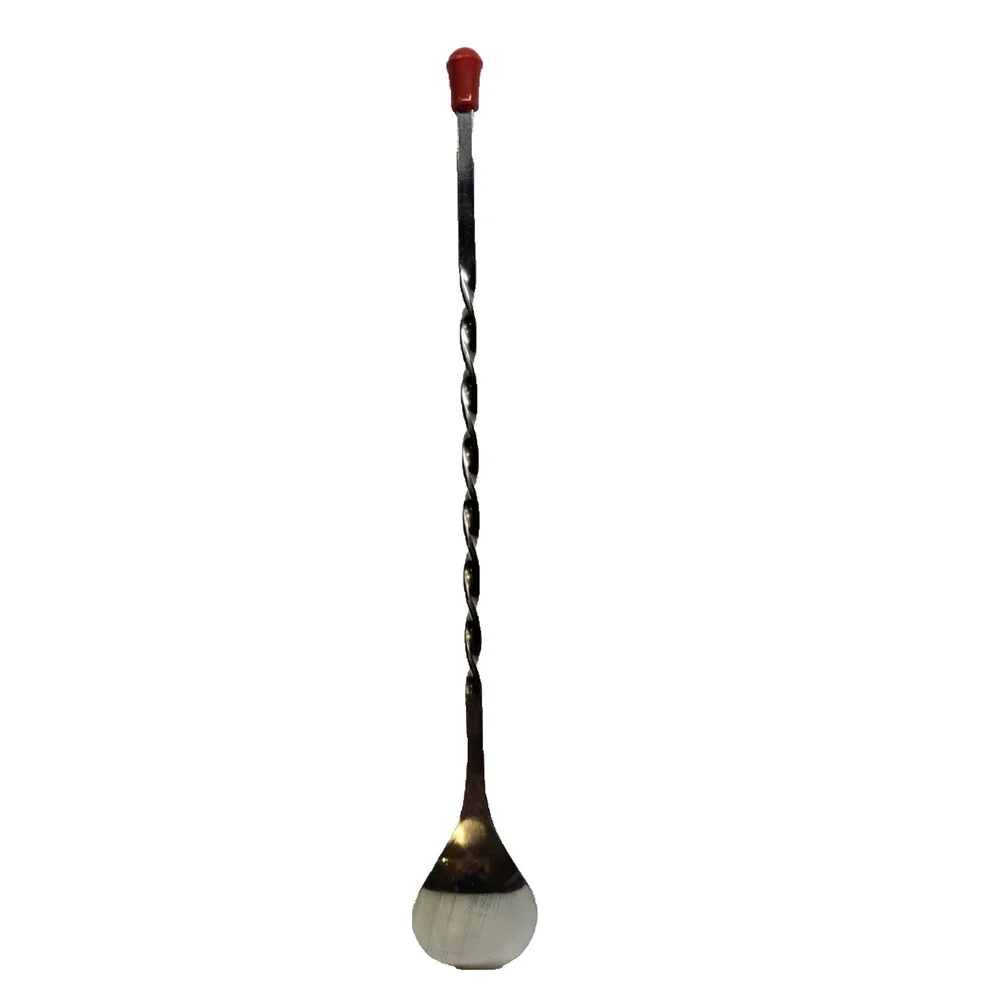 Vintage American Metalcraft 510K 10 in Bar Spoon MCM Mad Men Mid Century Modern